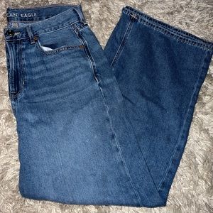 American Eagle Skater Jeans mid rise size 10 no STRECH